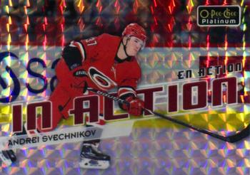2018-19 O-Pee-Chee Platinum - In Action Mosaic #IA-24 Andrei Svechnikov Front