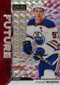 2018-19 O-Pee-Chee Platinum - The Future Is Now Mosiac #FN-1 Connor McDavid Front