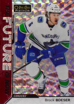 2018-19 O-Pee-Chee Platinum - The Future Is Now Mosiac #FN-2 Brock Boeser Front
