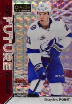 2018-19 O-Pee-Chee Platinum - The Future Is Now Mosiac #FN-3 Brayden Point Front