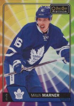 2016-17 O-Pee-Chee Platinum - Rainbow Color Wheel Photo Variations #PV-10 Mitch Marner Front