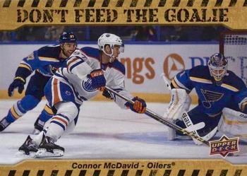 2016-17 Upper Deck - Don’t Feed The Goalie Achievements #DFG-CM Connor McDavid Front