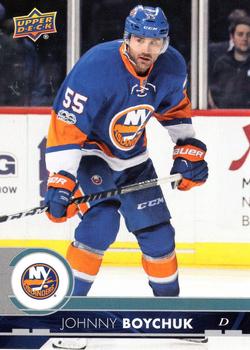 2017-18 Upper Deck New York Islanders #NYI-2 Johnny Boychuk Front