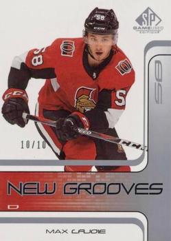 2018-19 SP Game Used - New Grooves Achievements #NG-6 Max Lajoie Front