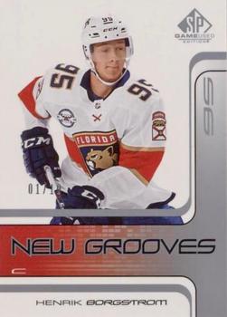 2018-19 SP Game Used - New Grooves Achievements #NG-9 Henrik Borgstrom Front