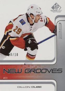 2018-19 SP Game Used - New Grooves Achievements #NG-13 Dillon Dube Front