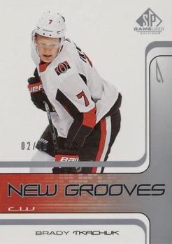 2018-19 SP Game Used - New Grooves Achievements #NG-14 Brady Tkachuk Front