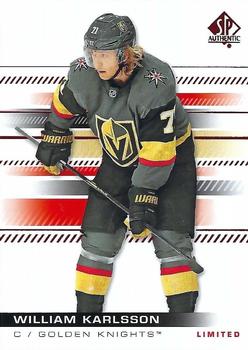 2019-20 SP Authentic - Limited Red #13 William Karlsson Front