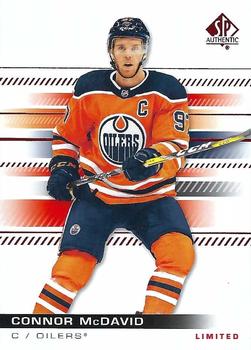 2019-20 SP Authentic - Limited Red #19 Connor McDavid Front