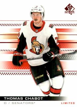2019-20 SP Authentic - Limited Red #55 Thomas Chabot Front