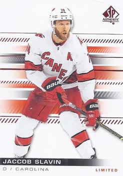 2019-20 SP Authentic - Limited Red #80 Jaccob Slavin Front