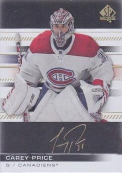 2019-20 SP Authentic - Limited Black #10 Carey Price Front
