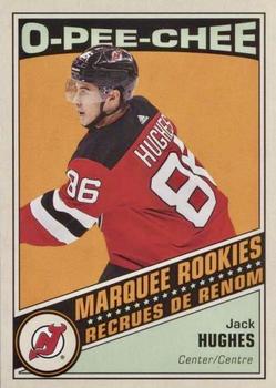 2019-20 Upper Deck - 2019-20 O-Pee-Chee Update Retro Blank Back #611 Jack Hughes Front