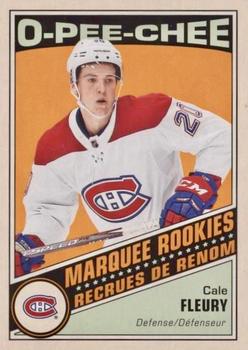 2019-20 Upper Deck - 2019-20 O-Pee-Chee Update Retro Blank Back #636 Cale Fleury Front