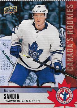 2020 Upper Deck National Hockey Card Day Canada - Sheet Cards #CAN-4 Rasmus Sandin Front