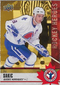 2020 Upper Deck National Hockey Card Day Canada - Sheet Cards #CAN-15 Joe Sakic Front