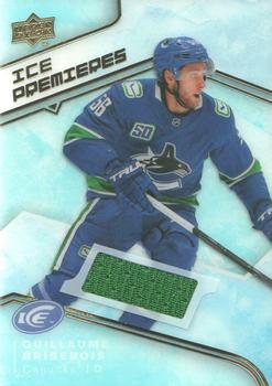 2019-20 Upper Deck Ice - Ice Premieres Jersey Relics #IPJ-GB Guillaume Brisebois Front