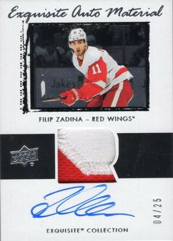 2019-20 Upper Deck Ice - Exquisite Collection 2003-04 Rookie Auto Patch Tribute #03T-FZ Filip Zadina Front