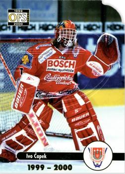 1999-00 Czech OFS - Goalie Die Cut Serie I #5 Ivo Capek Front