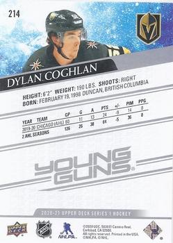 2020-21 Upper Deck #214 Dylan Coghlan Back