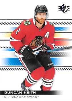 2019-20 SP - Blue #14 Duncan Keith Front