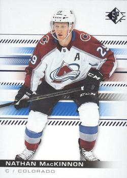 2019-20 SP - Blue #97 Nathan MacKinnon Front