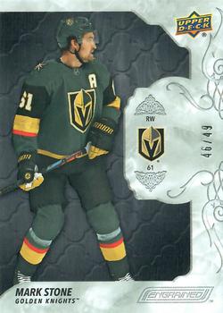 2019-20 Upper Deck Engrained - Ebony #28 Mark Stone Front