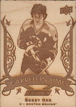 2019-20 Upper Deck Engrained - Carved in Time #CT-4 Bobby Orr Front
