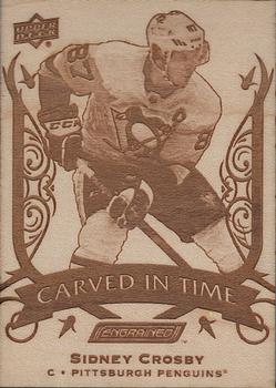 2019-20 Upper Deck Engrained - Carved in Time #CT-5 Sidney Crosby Front