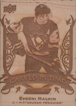 2019-20 Upper Deck Engrained - Carved in Time #CT-9 Evgeni Malkin Front