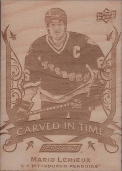2019-20 Upper Deck Engrained - Carved in Time #CT-15 Mario Lemieux Front