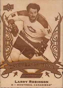 2019-20 Upper Deck Engrained - Carved in Time #CT-19 Larry Robinson Front
