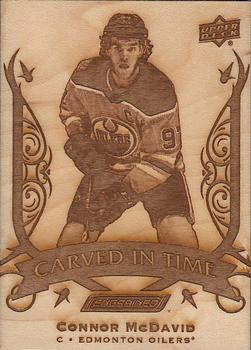 2019-20 Upper Deck Engrained - Carved in Time #CT-20 Connor McDavid Front