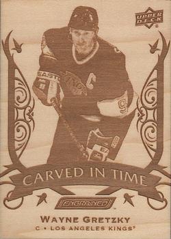 2019-20 Upper Deck Engrained - Carved in Time #CT-25 Wayne Gretzky Front