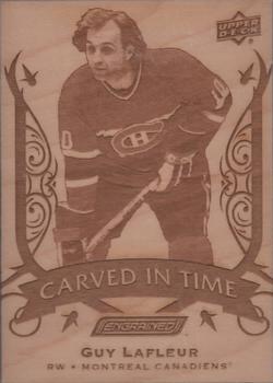 2019-20 Upper Deck Engrained - Carved in Time #CT-27 Guy Lafleur Front