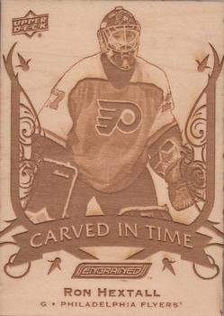 2019-20 Upper Deck Engrained - Carved in Time #CT-28 Ron Hextall Front