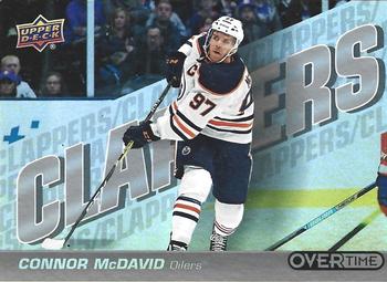 2019-20 Upper Deck Overtime - Clappers #C-1 Connor McDavid Front