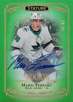 2019-20 Upper Deck Stature - Autographs Green #145 Mario Ferraro Front