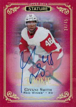 2019-20 Upper Deck Stature - Autographs Red #184 Givani Smith Front