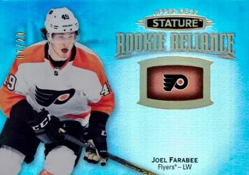 2019-20 Upper Deck Stature - Rookie Reliance Blue #RR-22 Joel Farabee Front
