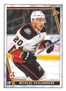 2020-21 Topps NHL Sticker Collection #16 Nicolas Deslauriers Front