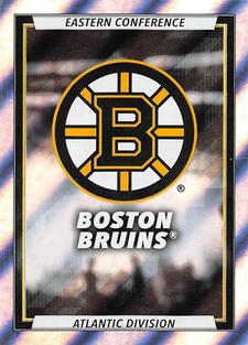 2020-21 Topps NHL Sticker Collection #35 Boston Bruins Logo Front
