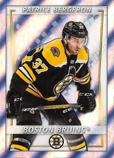 2020-21 Topps NHL Sticker Collection #38 Patrice Bergeron Front
