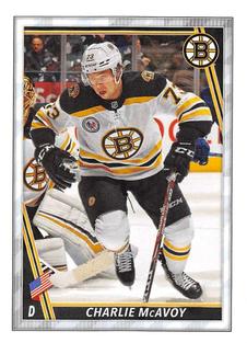 2020-21 Topps NHL Sticker Collection #48 Charlie McAvoy Front
