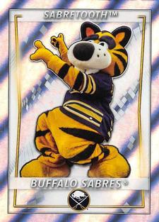2020-21 Topps NHL Sticker Collection #54 Sabretooth Front