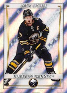 2020-21 Topps NHL Sticker Collection #55 Jack Eichel Front