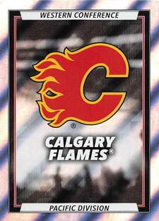 2020-21 Topps NHL Sticker Collection #69 Calgary Flames Logo Front
