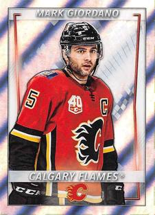 2020-21 Topps NHL Sticker Collection #73 Mark Giordano Front