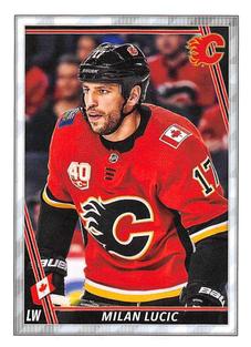 2020-21 Topps NHL Sticker Collection #85 Milan Lucic Front