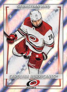 2020-21 Topps NHL Sticker Collection #89 Sebastian Aho Front